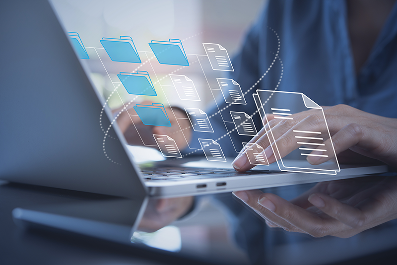 Microsoft Teams Application being viewed on a laptop by Power Platform specialists 